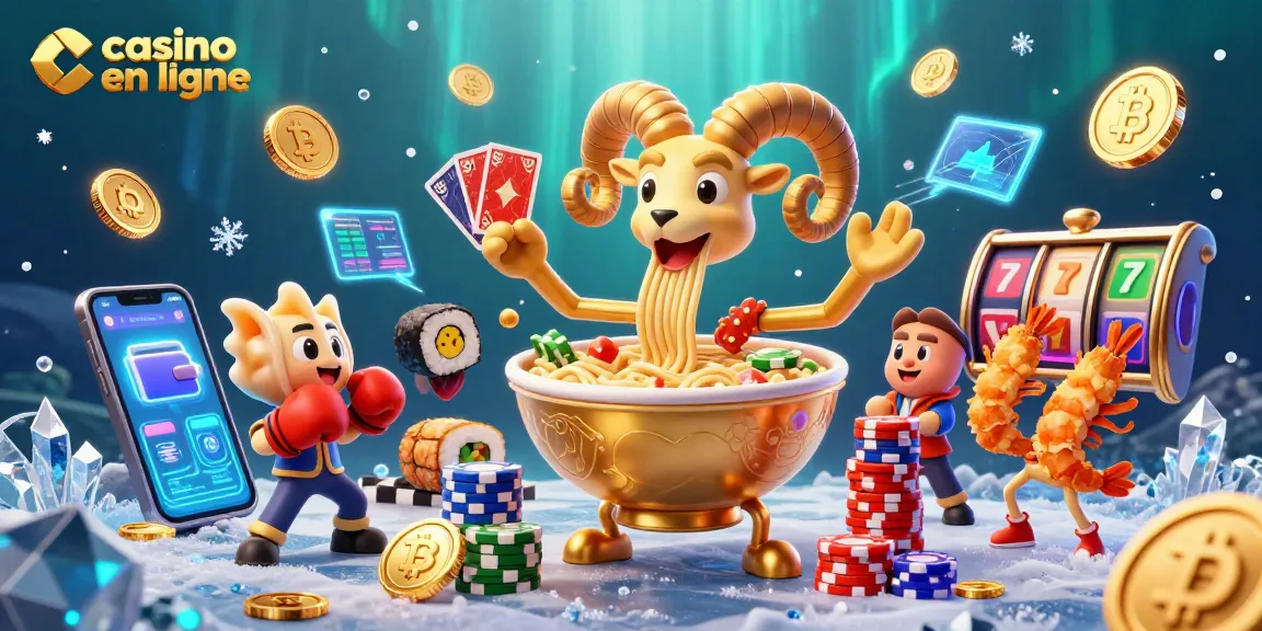 Développez vos stratégies de casino en ligne avec la scène dynamique de personnages de fruits et crypto.