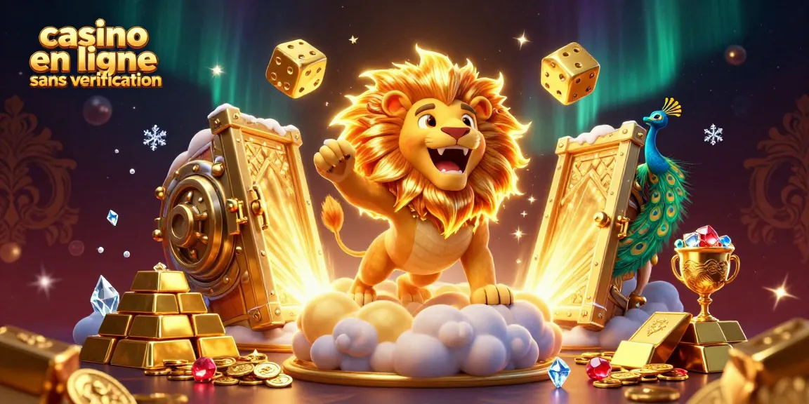 Gagnez au casino en ligne sans vérification avec des jeux captivants et des trésors scintillants.
