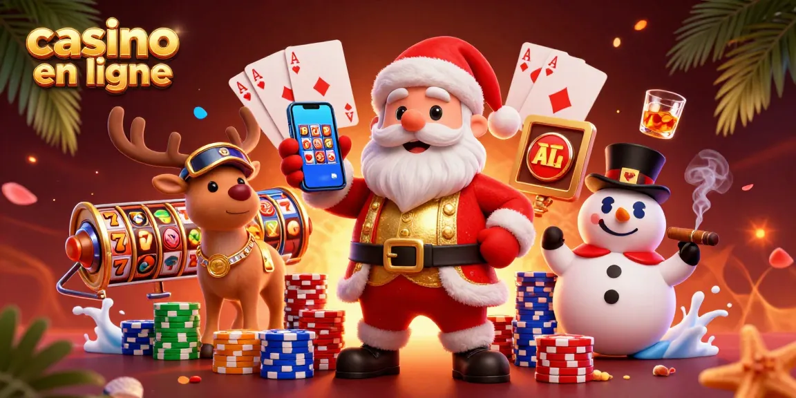 Gagnez des jackpots au casino en ligne en découvrant Santa et ses amis dans un univers riche en animations.